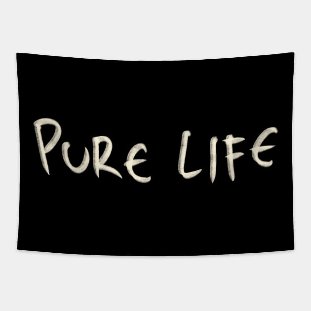 Hand Drawn Pure Life Tapestry by Saestu Mbathi