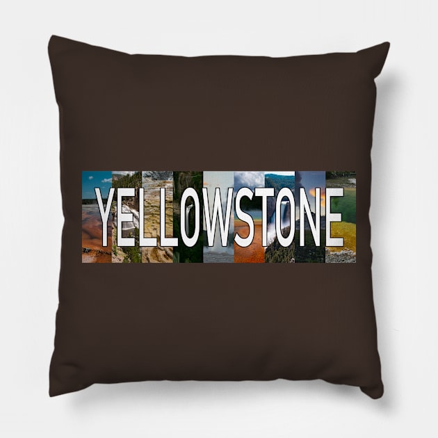 Yellowstone National Park Pillow by stermitkermit
