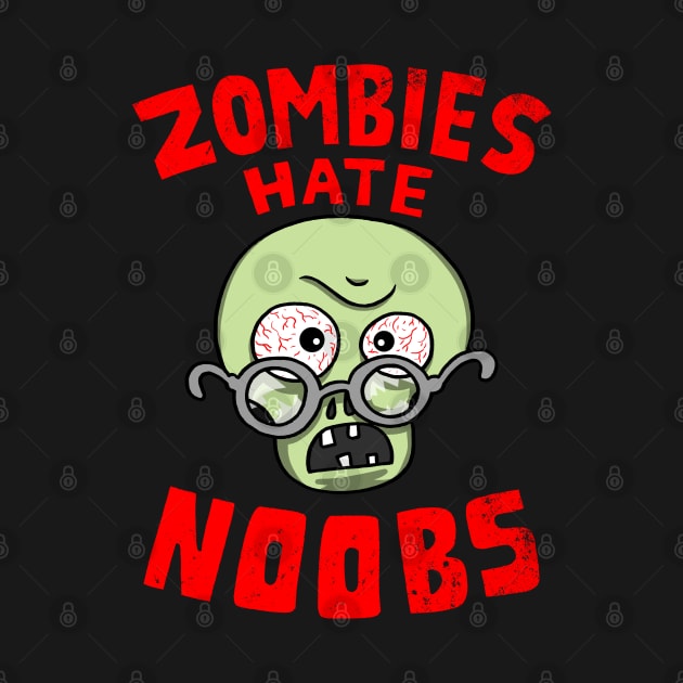 Funny Zombie Brains Slogan For Kids Zombie Lovers by BoggsNicolas