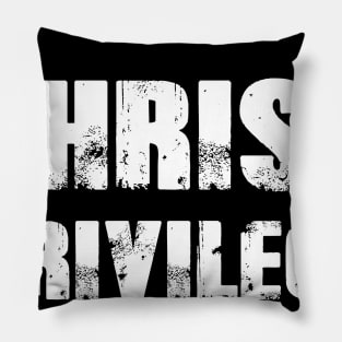 Christ Privilege Pillow