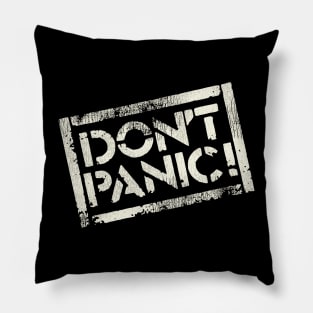 Don't Panic Pillow