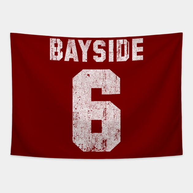 Bayside High Slater Jersey Tapestry by huckblade