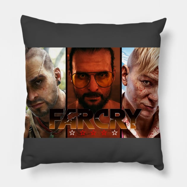 Far Cry Pillow by Pliax Lab