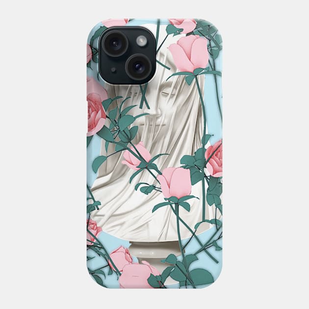 Rose Statue ∆∆∆ Aesthetic Collage Design Phone Case by CultOfRomance