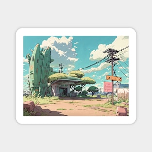 Future Lands - Postcard Series Magnet