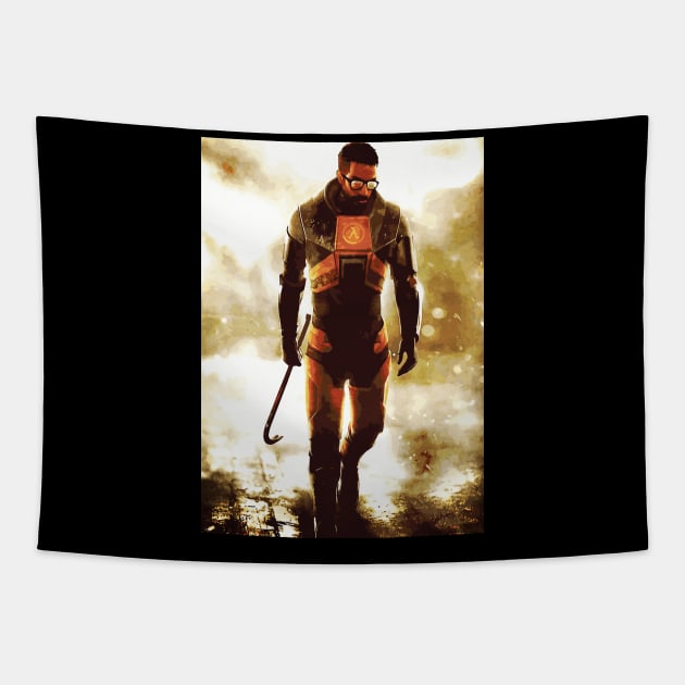 Half life Tapestry by Durro