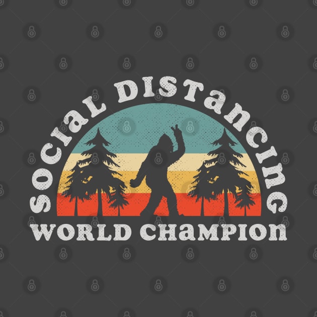 Bigfoot Social Distancing World Champion by Tingsy