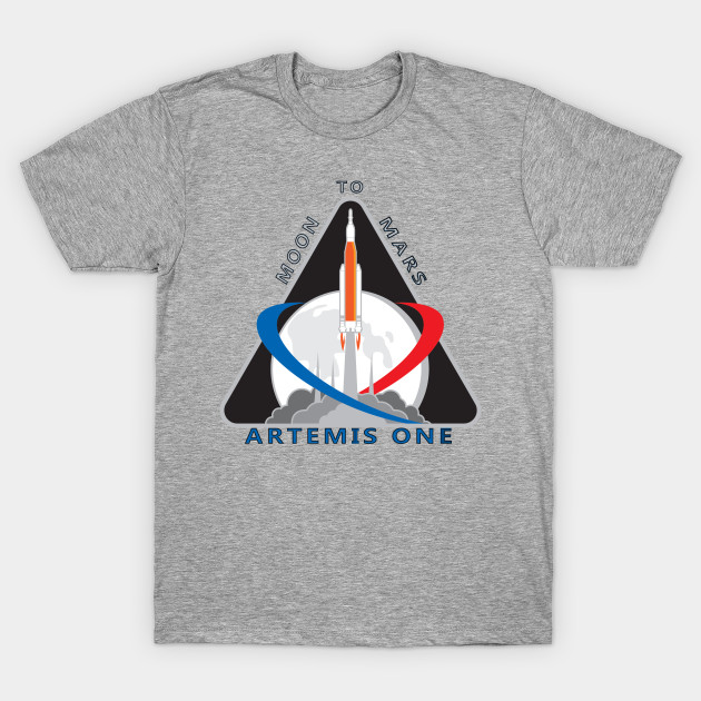 Artemis Mission One Patch - Artemis Mission One Patch - T-Shirt | TeePublic