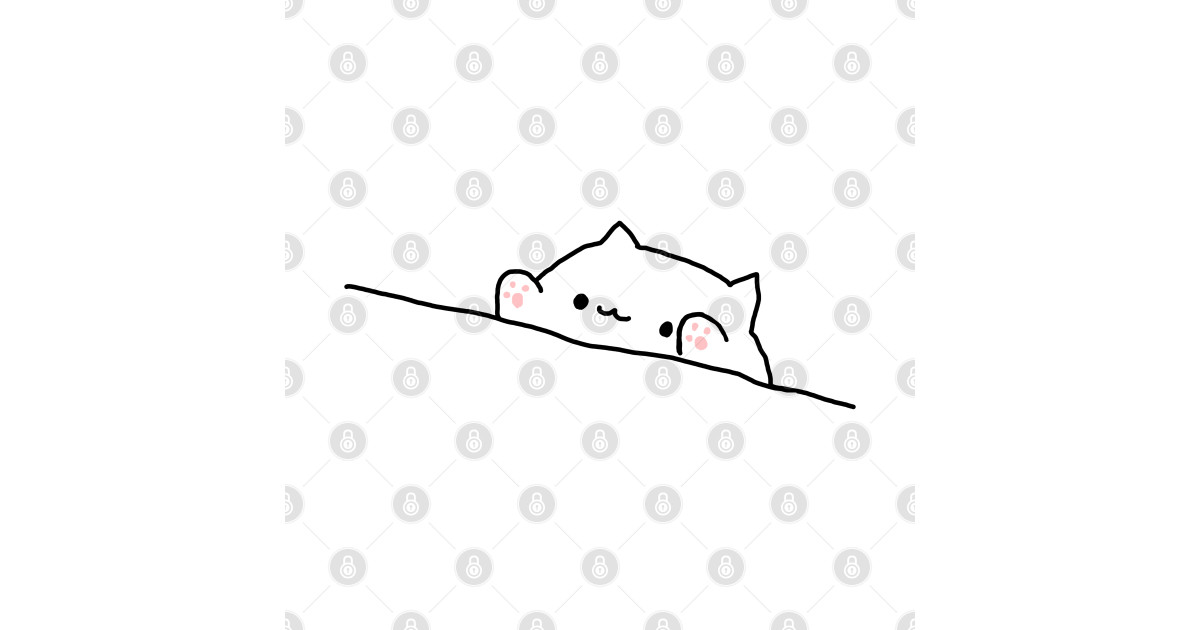 Bongo Cat Sad Japanese Anime Aesthetic Bongo Cat T Shirt Teepublic 