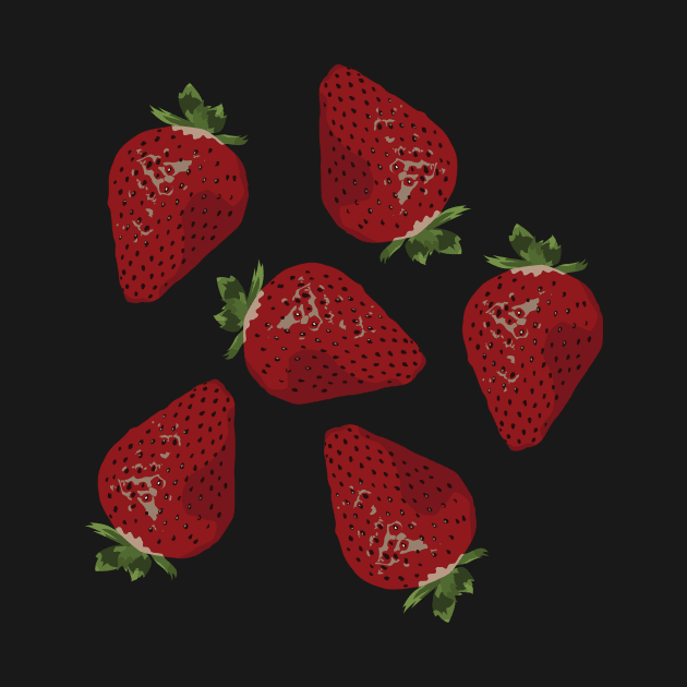 Pattern: Strawberries by Crafting Yellow