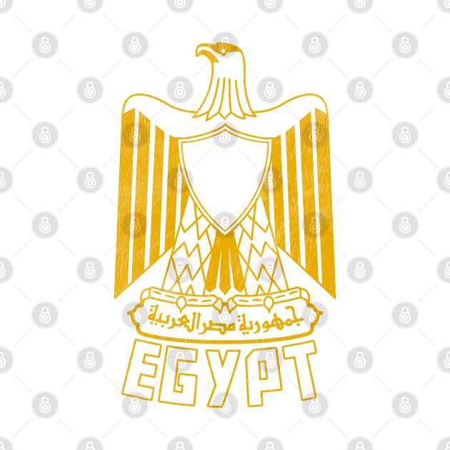 Egypt // Vintage Faded Style Flag Design by DankFutura