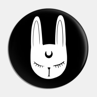 harajuku moon deraming bunny Pin