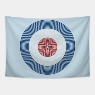 Concentric Mod Target Tapestry