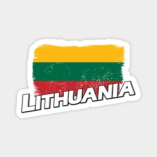 Lithuania flag Magnet