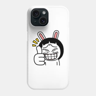 KakaoTalk Friend - The Hard Life by Hozo (Thumbs Up) Phone Case