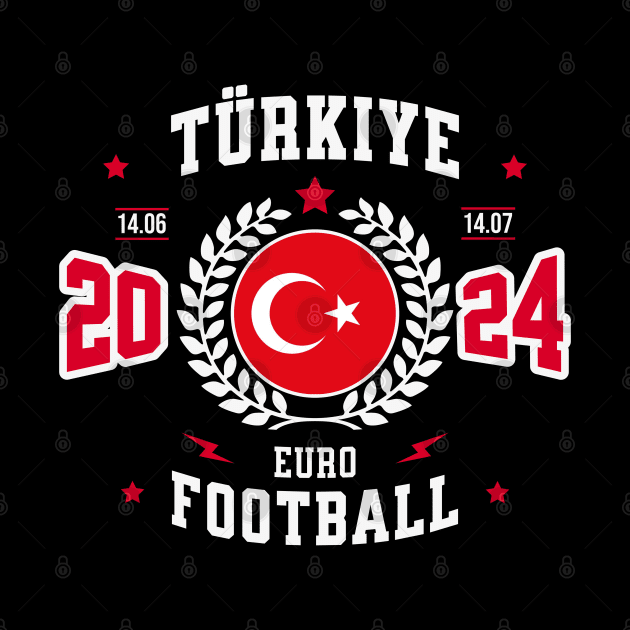 Turkey 2024 Football Fan by Kicosh