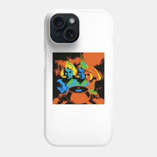 Witches Around a Cauldron Pop Art 1 Phone Case