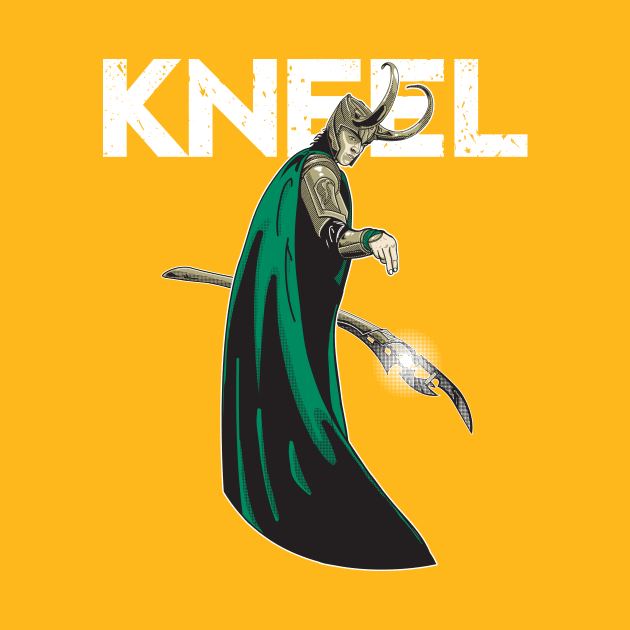 Kneel! by Heaze Tees