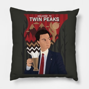 Welcome to Twin Peaks Pillow