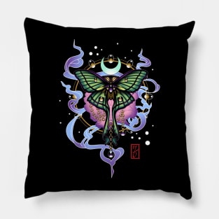 Luna Moth Pillow