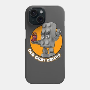 Old Gray Bricks Phone Case