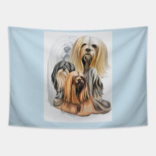 Lhasa Apso Medley Tapestry