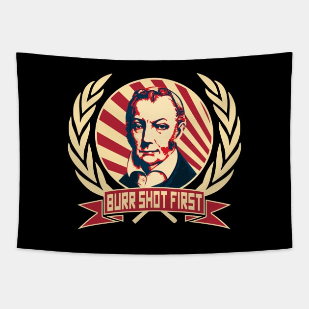 Burr Shot First Tapestry by Nerd_art