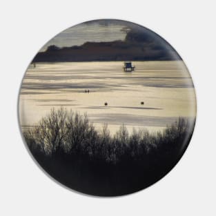 Lake reflection waves landscapes Pin