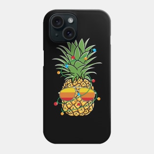 Cool Pineapple Christmas Tree Phone Case