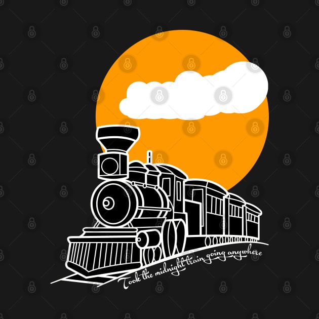 Midnight Train Going Anywhere (Dark Tees) by zoddie