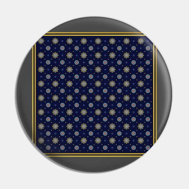 Blue Galla Pin by Mosaicblues