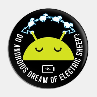 androids and sheep Pin