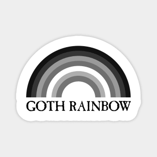 GOTH RAINBOW Magnet