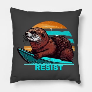 surfing otter 841 RESIST Pillow