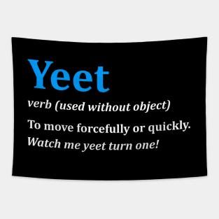 Funny Yeet Definition F1 Design Tapestry