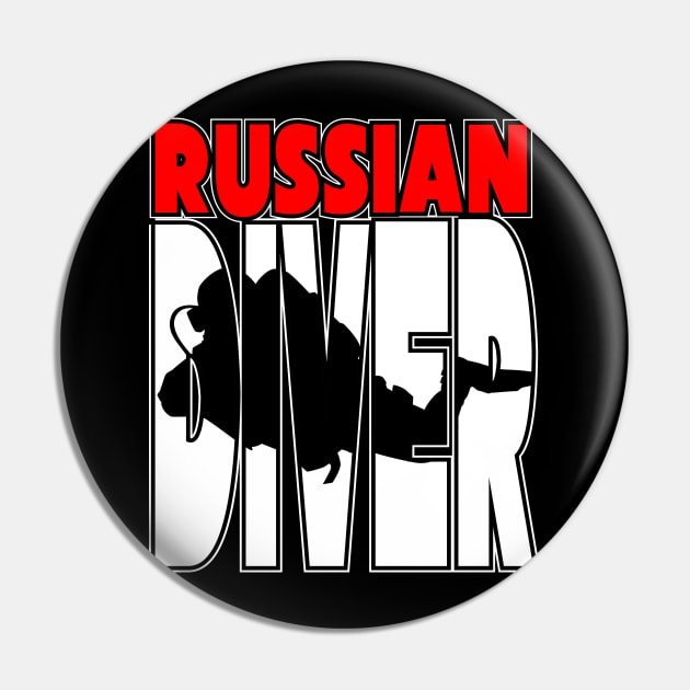 Russian Diver Pin by Spikeani