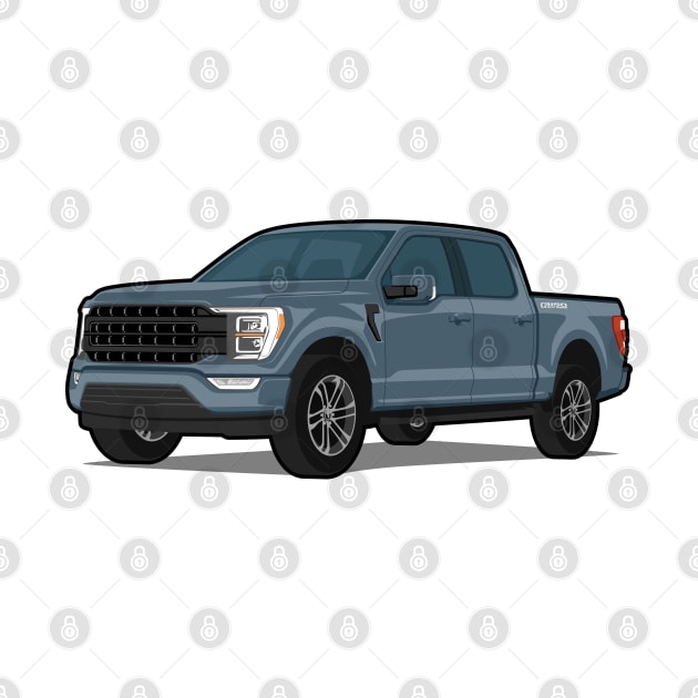 Car truck off road f-150 dark grey by creative.z