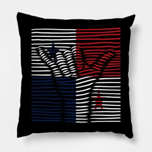 Panama Proud Flag, Panama gift heritage, Panamanian girl Boy Friend panameño Pillow