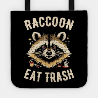 Raccoon Eat Trash Tote