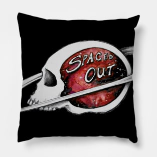 Spaced Out- Red Pillow