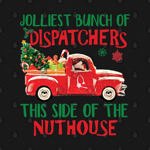 Awesome Dispatcher Red Car Merry Christmas Sweater Happy Holiday Season by BoongMie