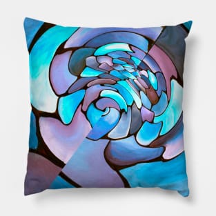 Space Distortion Black Hole Pillow