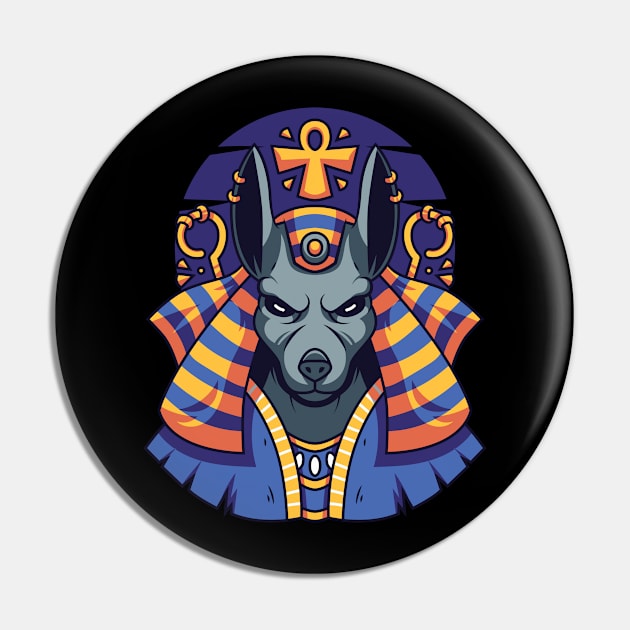 Anubis Pin by yellowline