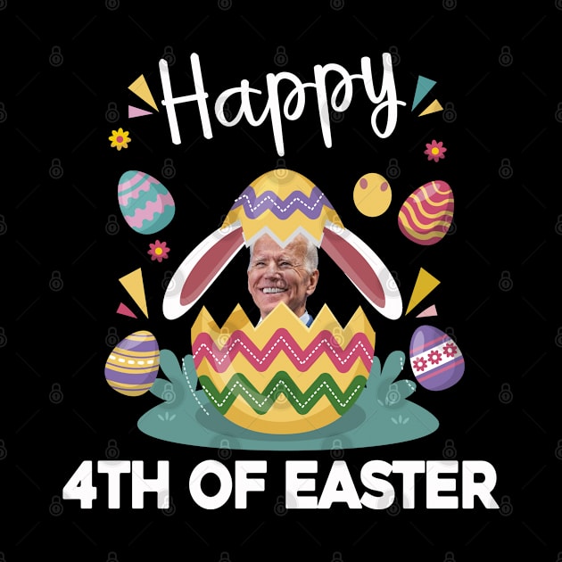 Anti Joe Biden Easter Day, Bunny Joe Biden Easter Happy 4th of July funny Bunny Egg by adil shop