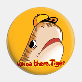 Sharks With Hats - Tiger Shark Pin