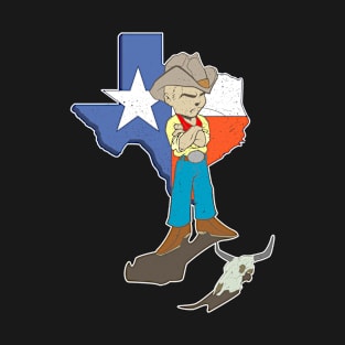 The Texan and the Skull T-Shirt