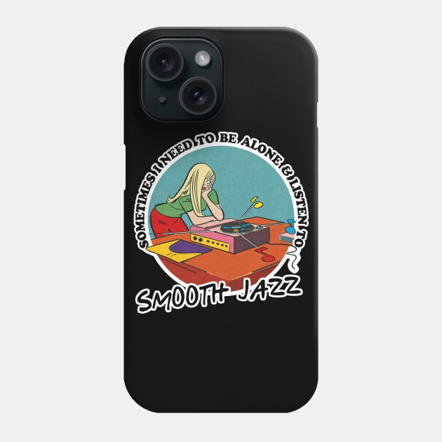 Smooth Jazz Music Obsessive Fan Design Phone Case by DankFutura