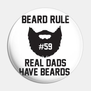 Beard Rule 59 Pin