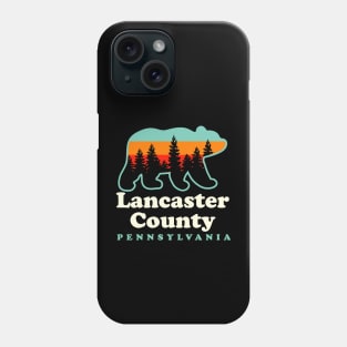 Lancaster County Pennsylvania Amish Hiking Camping Bear Phone Case