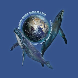 Save the whales, Save the Planet T-Shirt